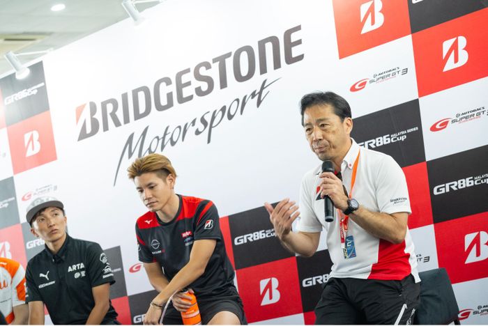 Tatsuya Uchida, Director of Global Motorsport Operation Division Bridgestone 