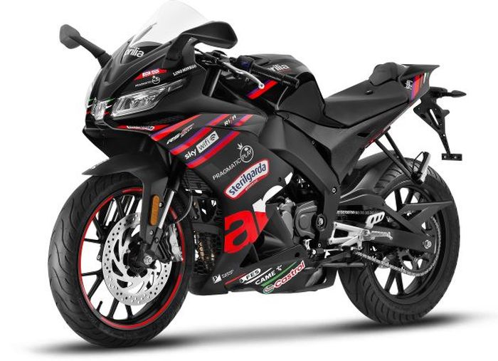detail tampilan Aprilia RS 125 GP Replica