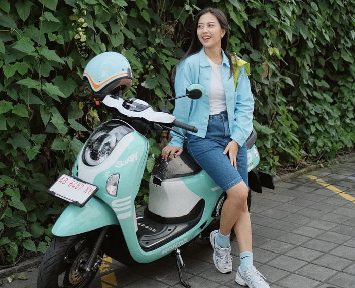 Scoopy warna Minty Frost