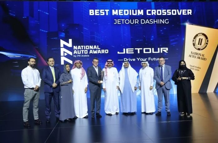 Jetour Dashing dapat &ldquo;Best Midsize SUV pada Saudi National Automotive Awards 2023