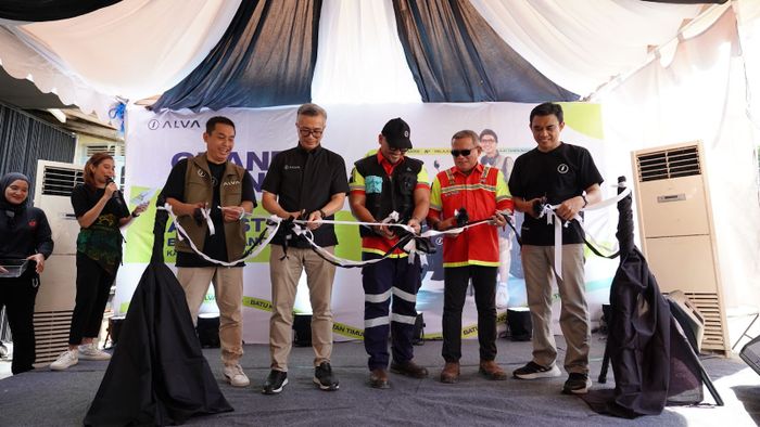 Peresmian ALVA Studio di Batu Kajang, Paser, Kalimantan Timur bersama PT Kideco Jaya Agung