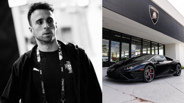 Kronologi Lamborghini Diogo Jota hangus terbakar usai mengalami kecelakaan