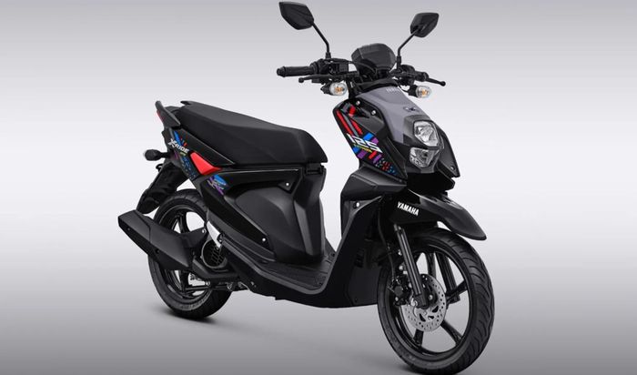 X-Ride warna Black Red