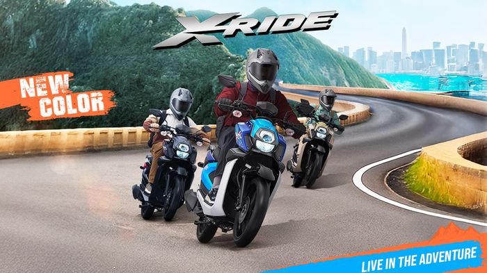 Tuga pilihan warna Yamaha X-Ride