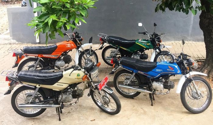 Honda Win dengan livery instansi pemerintah