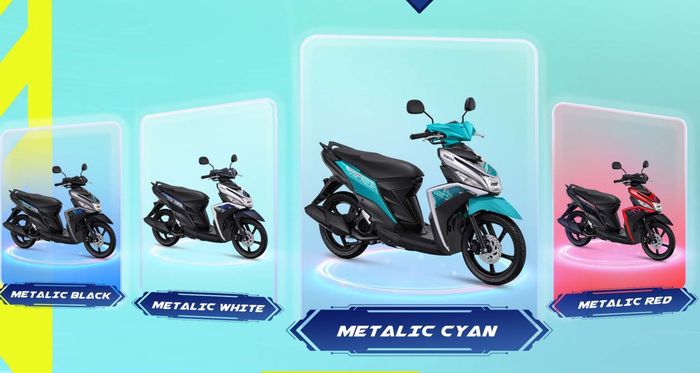 warna Yamaha Mio M3