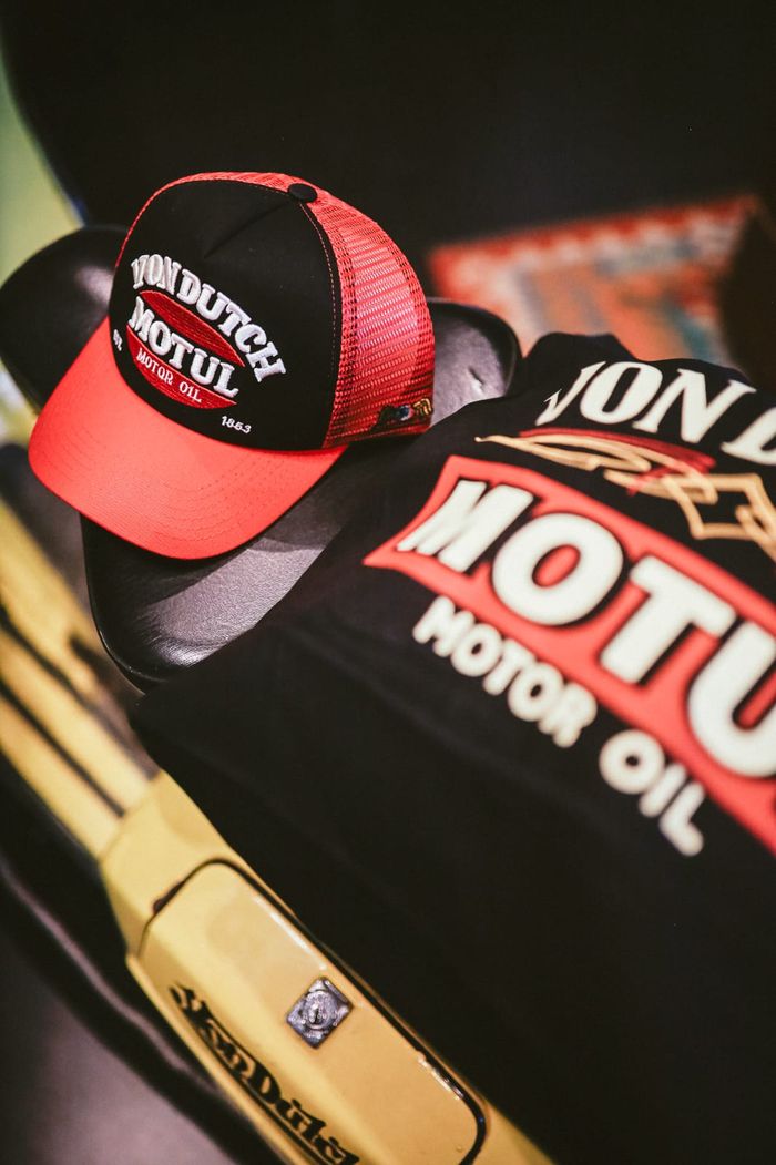 Produk hasil kolaborasi dimasukan unsur Motul di dalamnya