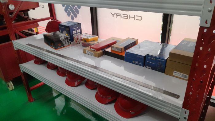 Perlengkapan tools yang tersedia di workshop Chery di BBPVP