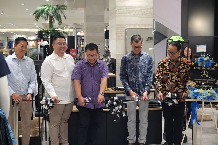 Peresmian Mercedes-Benz Collection Pop-Up Store di SOGO Plaza Senayan, Jakarta
