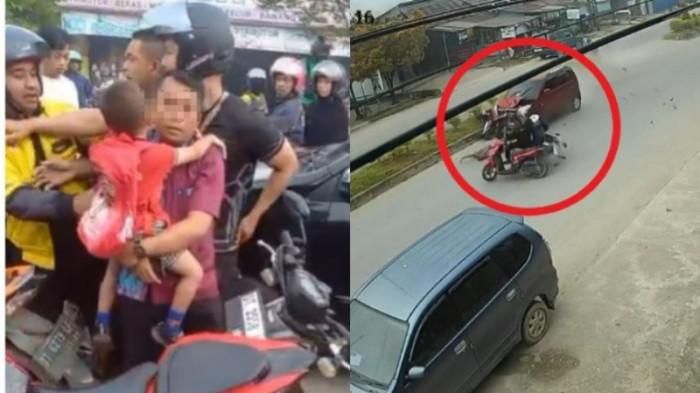 Pengemudi Suzuki Karimun Wagon nyaris digebukin massa 