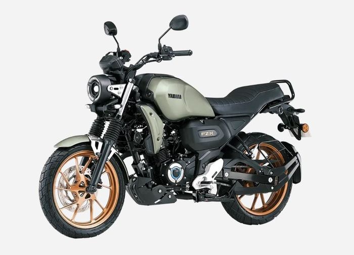 detail tampilan Yamaha FZ-X Hybrid 2025