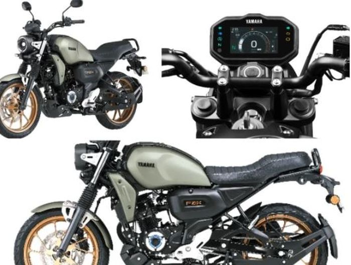 Yamaha FZ-X Hybrid 2025 dibekali panel instrumen digital layar TFT