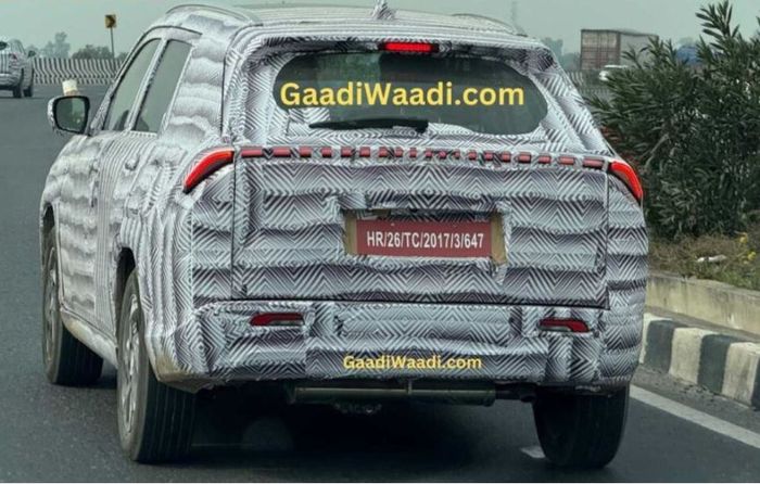 bagian belakang SUV baru Maruti Suzuki yang kemungkinan akan jadi Escudo