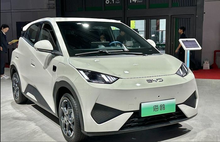 BYD Seagull Facelift 2025 di Cina
