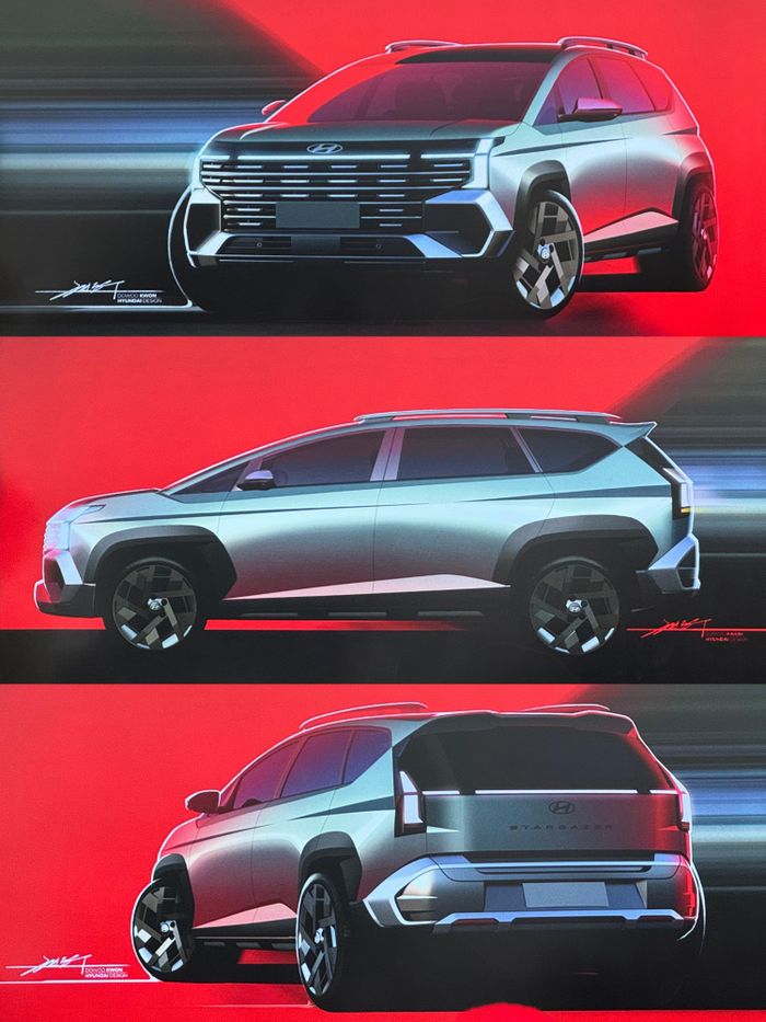 Sketsa Hyundai Stargazer Cartenz