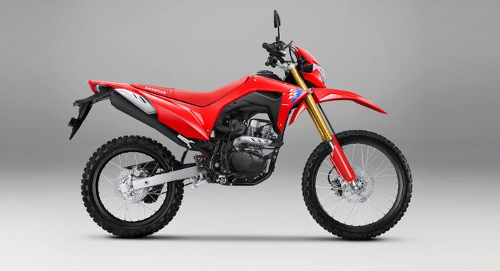 CRF150L warna Extreme Red
