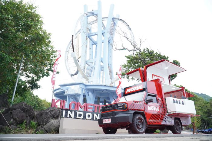 T Motul Indonesia Energy resmi menggelar Opening Ceremony Mobile Exhibition di titik paling barat Indonesia, Kilometer 0, Sabang