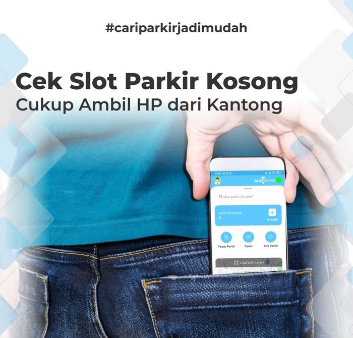 Sekarang bisa cek slot parkir kosong di Jakarta lewat aplikasi JakParkir