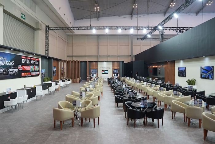 Lounge khusus MMKSI di booth GIIAS 2025