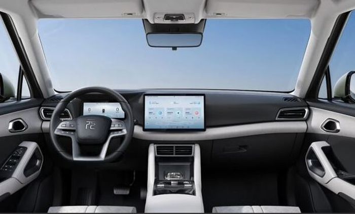 interior BYD Yuan UP