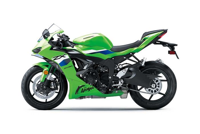 Tampak samping Kawasaki Ninja ZX-6R MY 2026