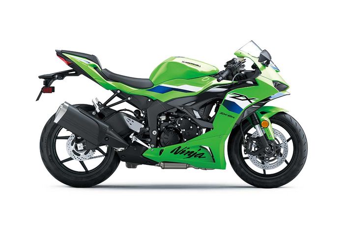 Tampak samping Kawasaki Ninja ZX-6R MY 2026