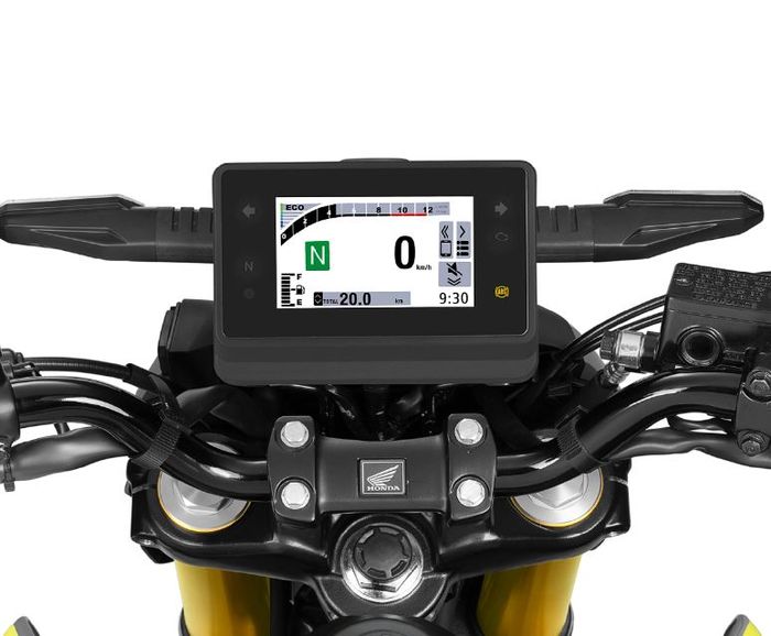 panel instrumen digital Honda CB125 Hornet