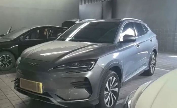 Masih utuh, begini kondisi BYD Song Plus EV usai tersambar petir