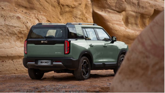 Tampilan eksterior BAIC BJ30 