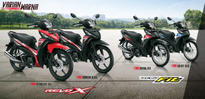 Pilihan warna Honda Revo