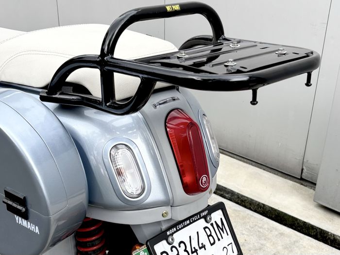 Detail area belakang di skutik bergaya&nbsp;&ldquo;Japanese Urban Cargo&rdquo; 