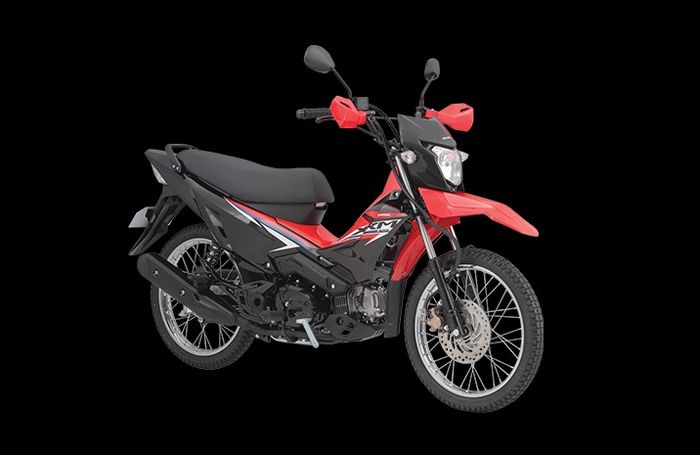 Honda XRM125 DSX versi rembelakang tromol, ada handguard