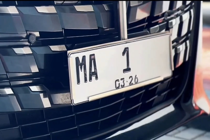 Pelat nomor dinas baru Ketua Mahkamah Agung RI, Sunarto yakni MA 1