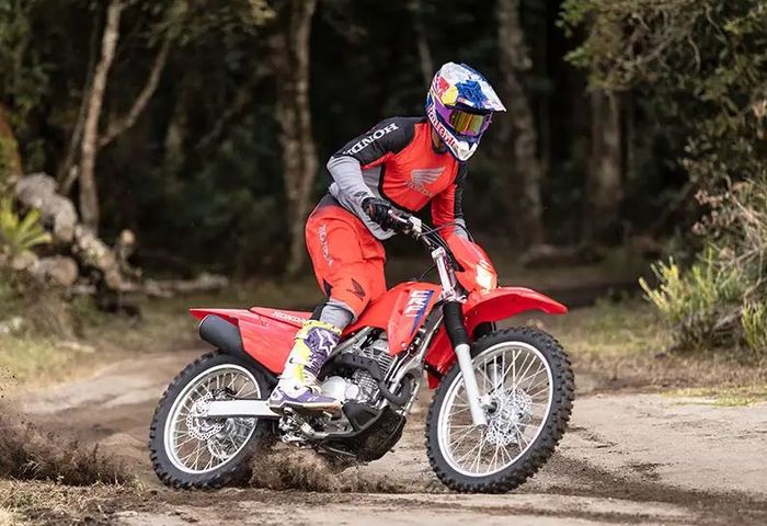 Honda CRF300F didesain sebagai motor trail khusus off-road