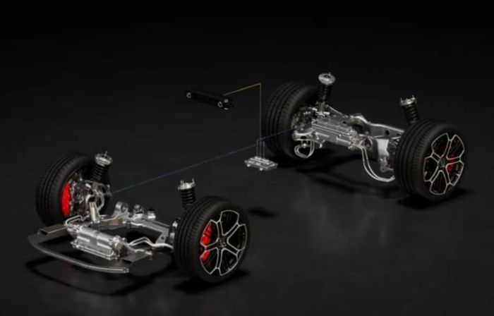 Sistem DiSus-X System pada BYD Yangwang U9