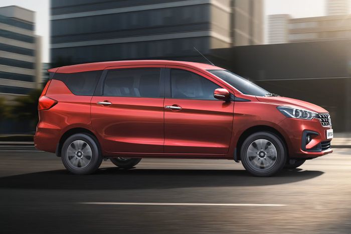 Suzuki Ertiga dapat ubahan pada bagian buntutnya.