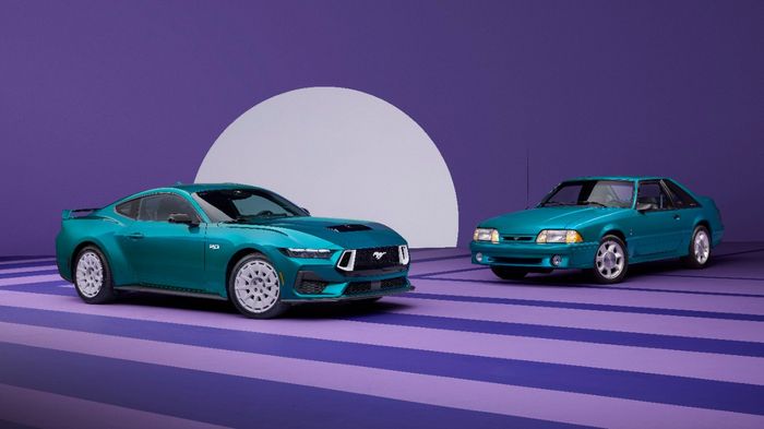 Dapat paduan warna-warna putih, Ford Mustang FX Package tampil mirip Fox Body Mustang.