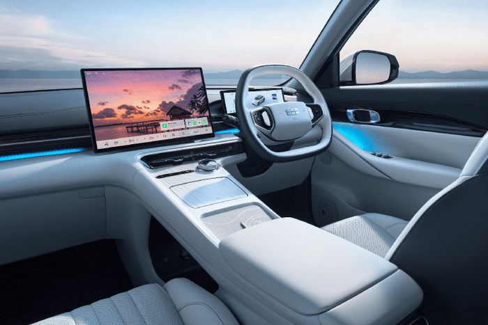 Interior Geely Starray EM-i.