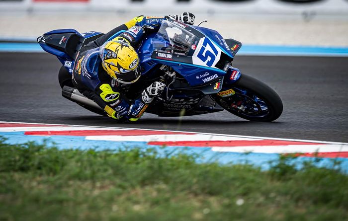 Aldi Satya Mahendra, pembalap selalu memanfaatkan sesi latihan untuk mencari limit motor 
