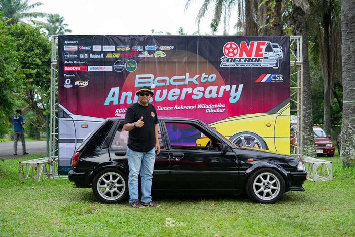 Mengusung tema 'Back To Anniversary' Cibubur Starlet Rider (CSR)