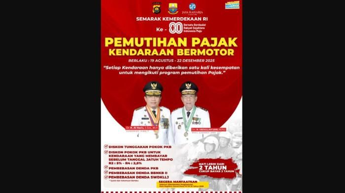 Program pemutihan pajak kendaraan di Jambi