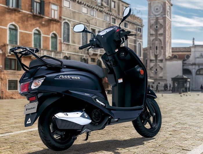 detail tampilan Suzuki Address 125