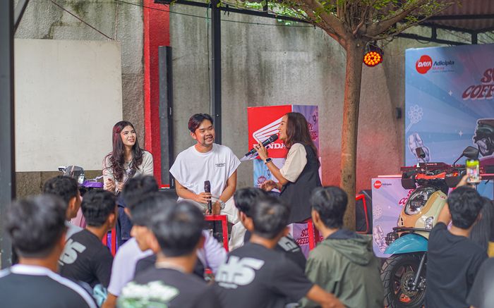 PT DAM gandeng Laureen Zetira, influencer asal Bandung, untuk membagikan pengalaman sebagai content creator di Scoopy Coffee Rave 2025