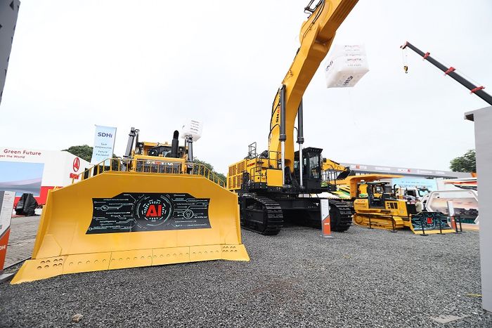 Deretan Alat Berat Shantui (SDHI) yang sudah menggunakan teknologi AI.