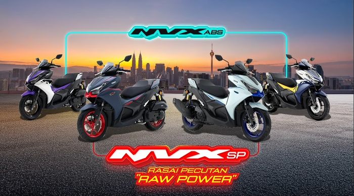 Yamaha NVX 155 ABS dan NVX 155 SP