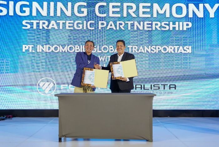 penandatanganan kerja sama strategis Foton dan KALISTA