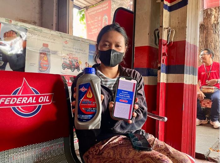 bagi konsumen yang mengikuti program, berhak mendapatkan pulsa Rp 5 ribu