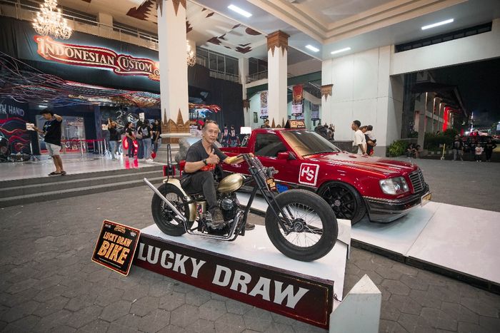 Pemenang lucky draw motor di gelaran ICS 2025