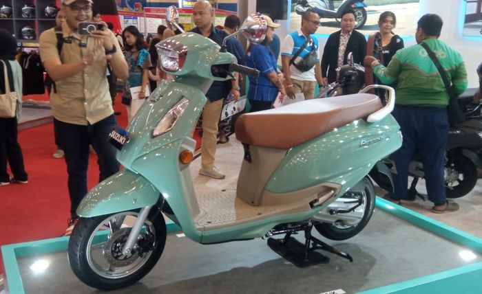 Motor matic baru Suzuki Access 125 resmi meluncur di IMOS 2025.