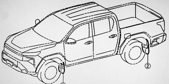 Bocoran paten Toyota Hilux 2026